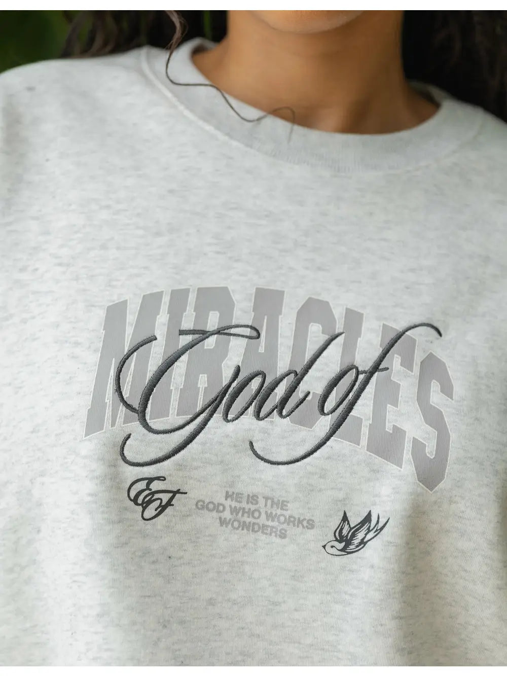 God of Miracles Crewneck