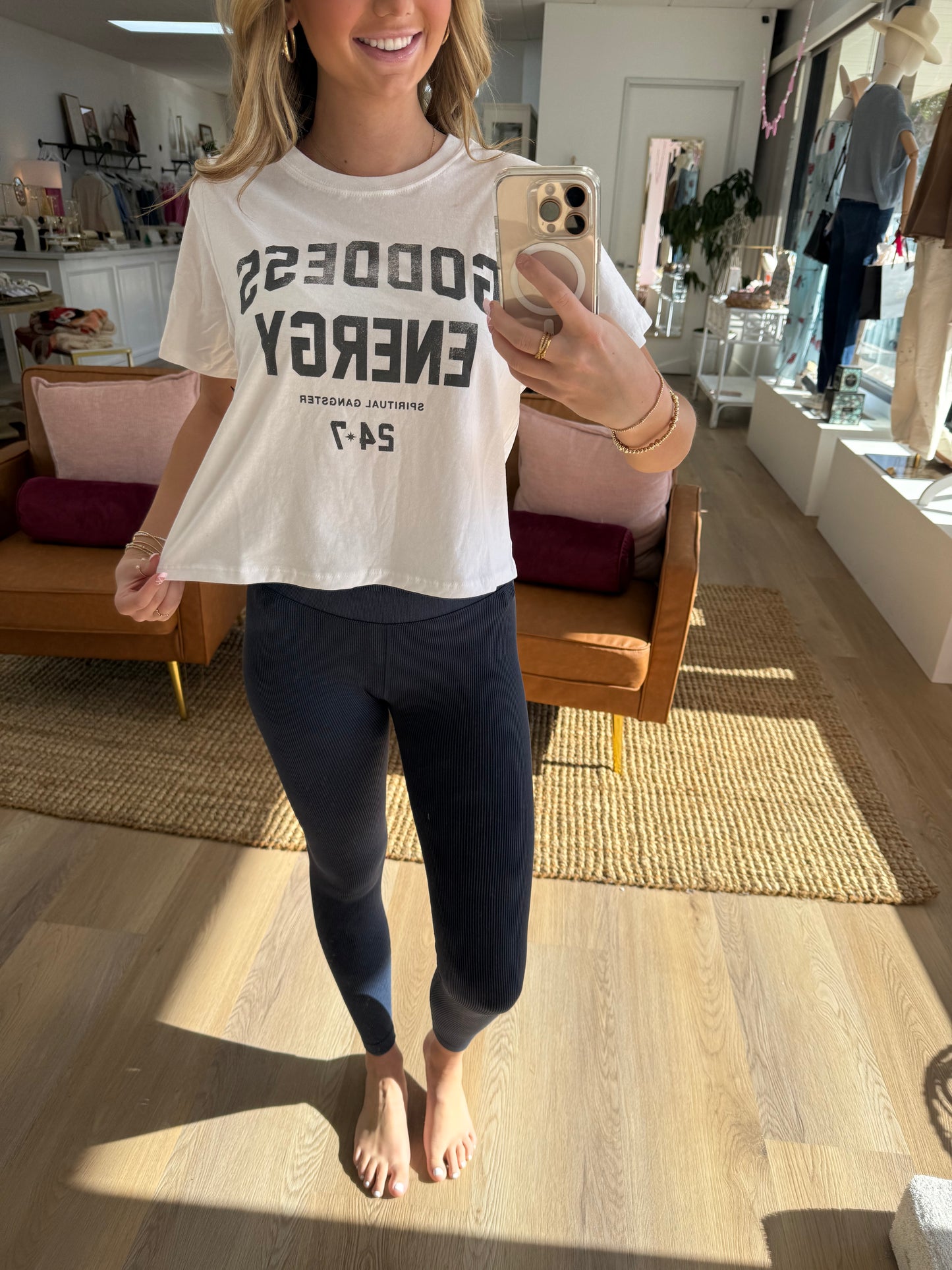 Goddess Mercury White Tee