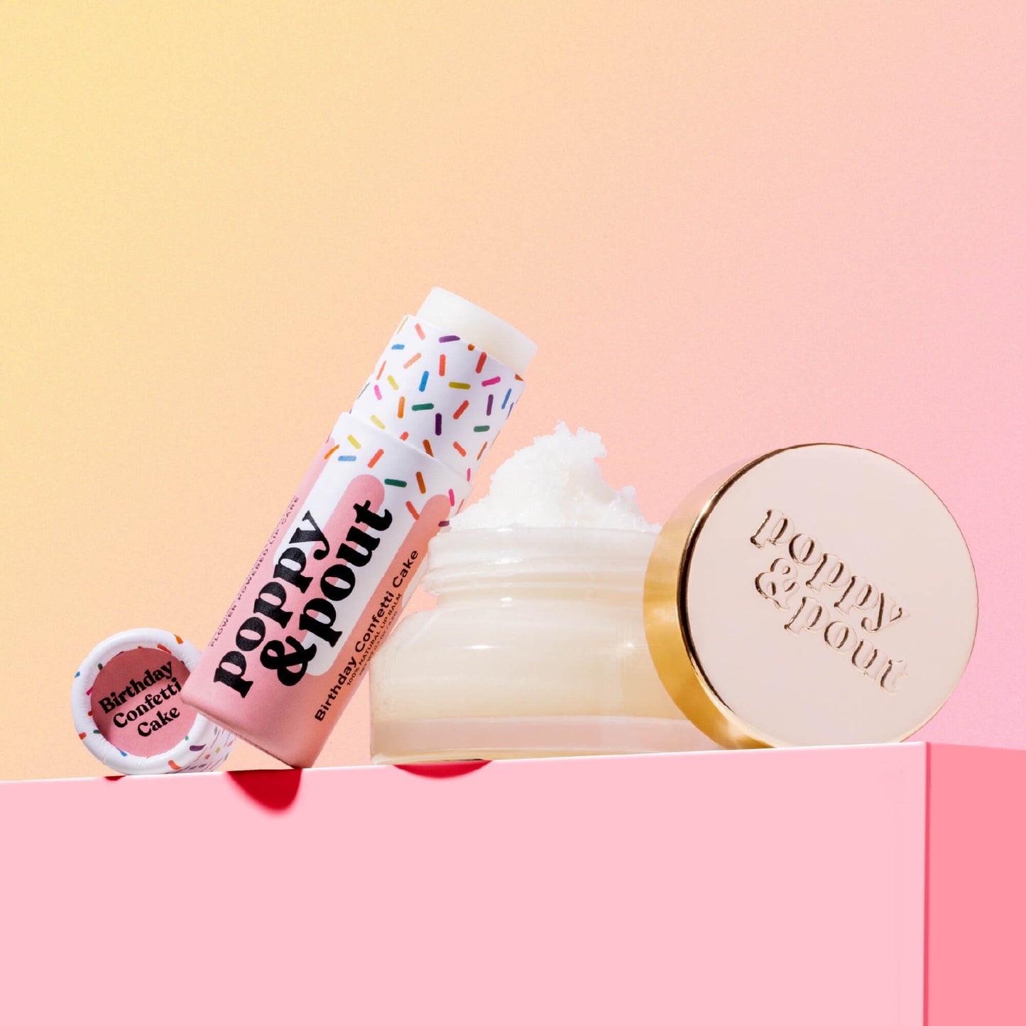 Lip Care Duo- Birthday Confetti Cake