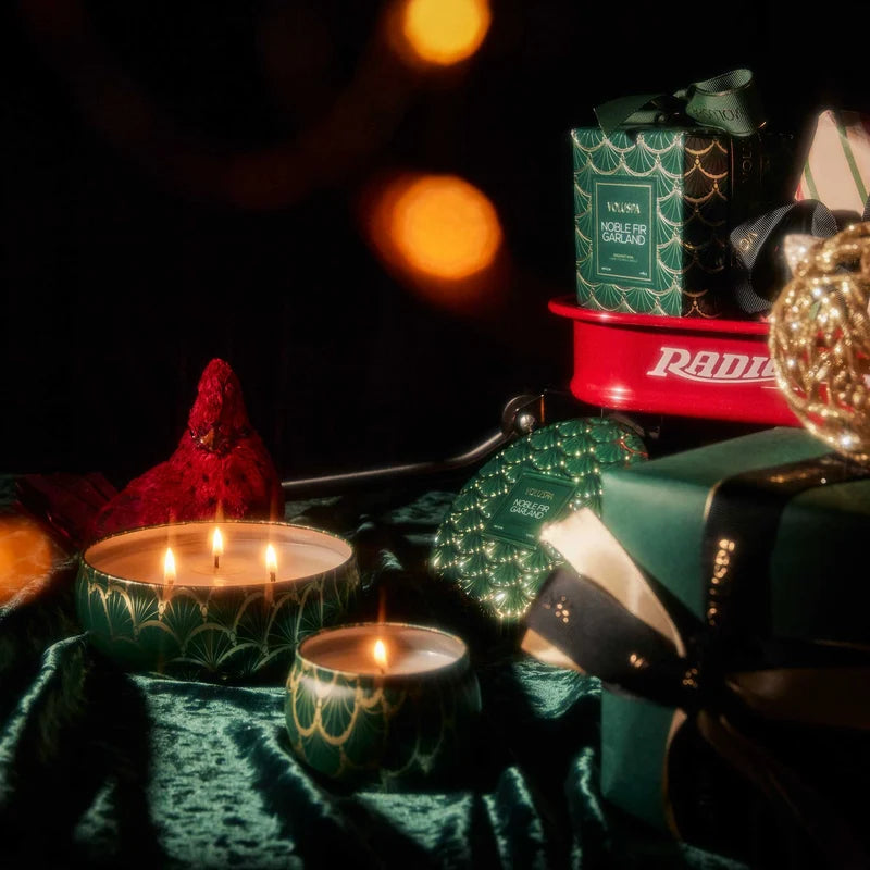 Noble Fir Garland 3 Wick