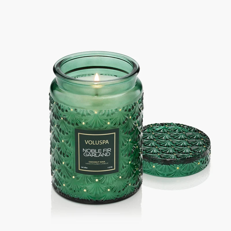 Noble Fir Garland 18oz Large Jar
