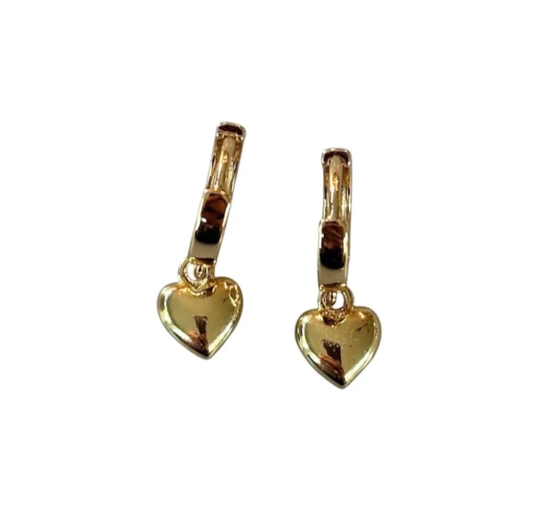 Puffy Heart Earrings