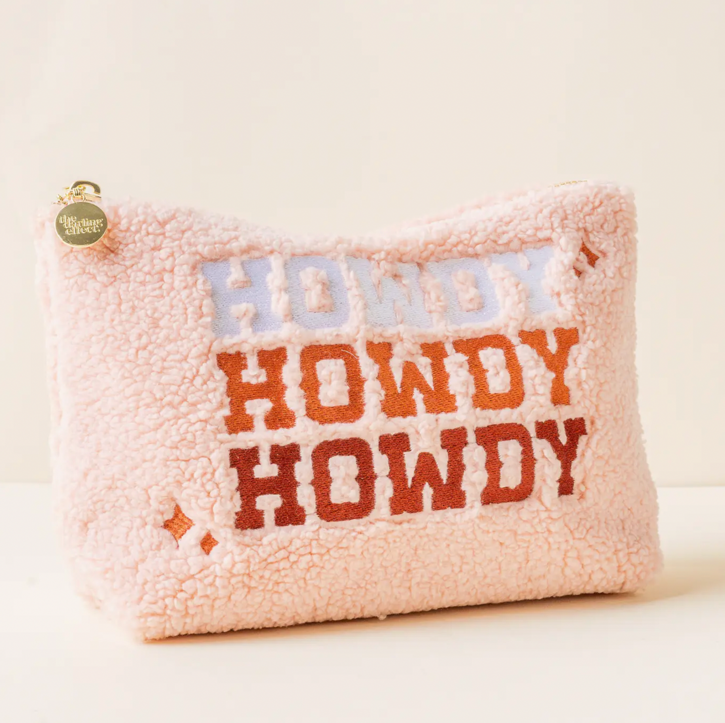 Teddy Pouch- Howdy Howdy Howdy