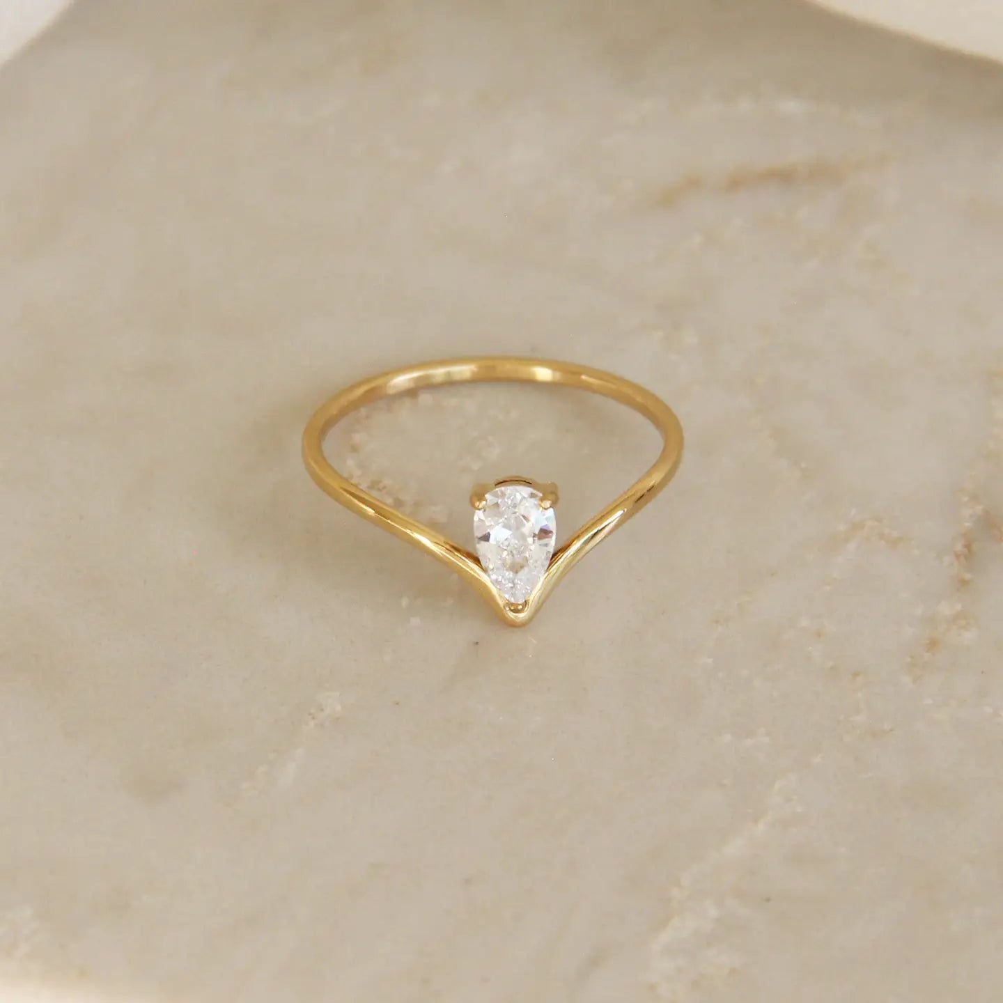 Teardrop Ring