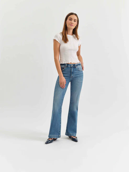 The Heartbreaker Mid Rise Flare