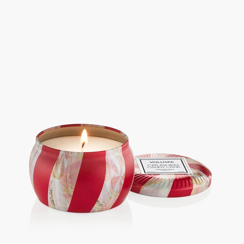 Crushed Candy Cane Mini Tin