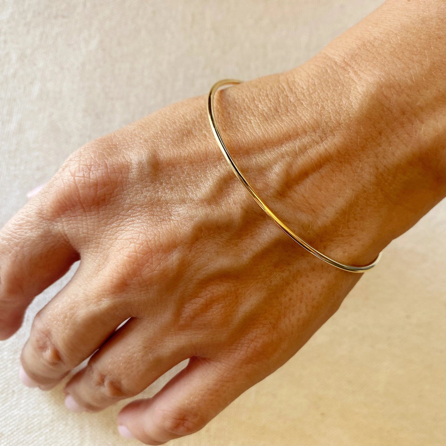 60mm Gold Filled Bangle