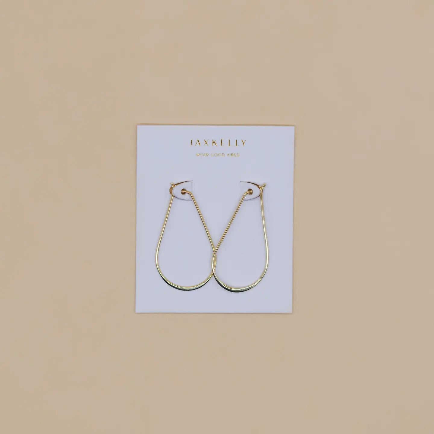 Tear Drop Hoop