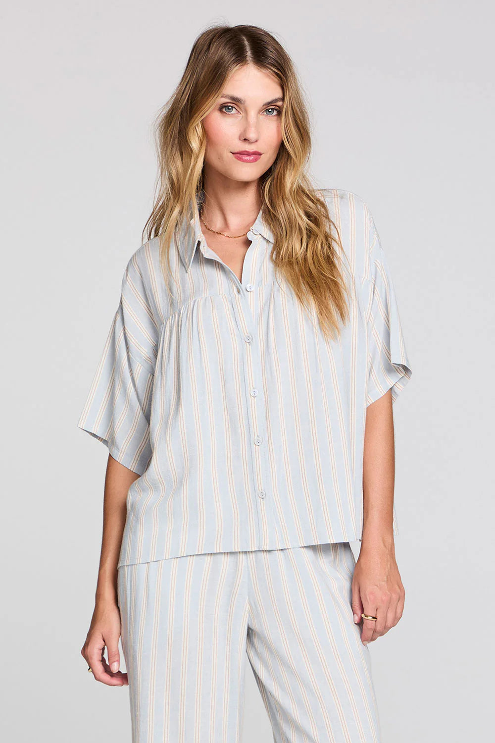 Aubriegh Capri Blue Top