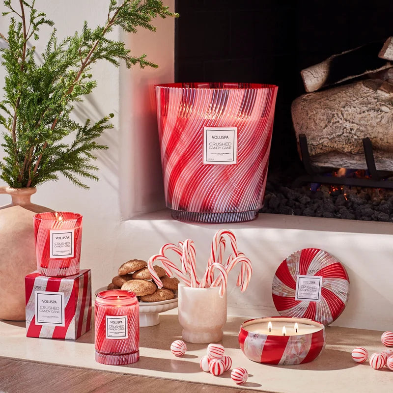 Crushed Candy Cane 3 Wick