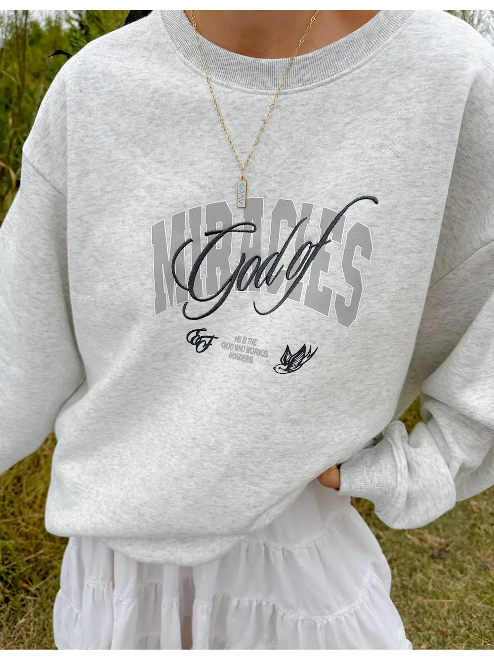 God of Miracles Crewneck