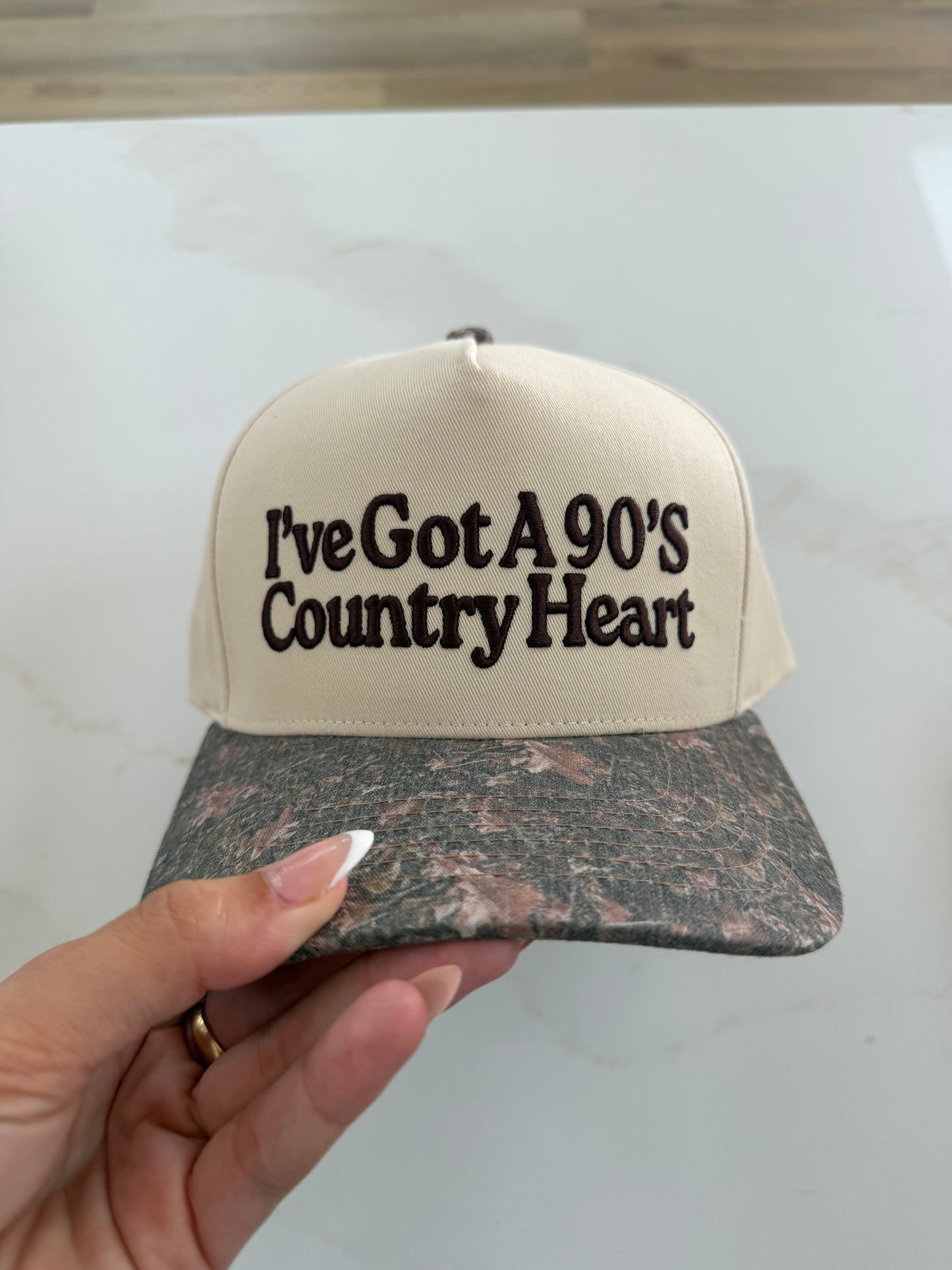 I've Got A 90's Country Heart Trucker Hat