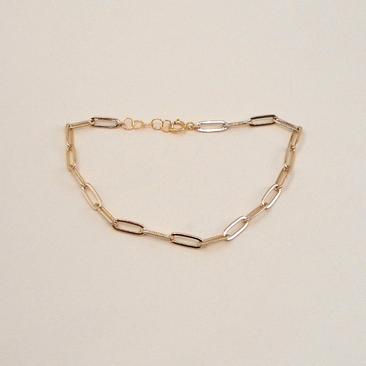 Lily Link Chain Bracelet