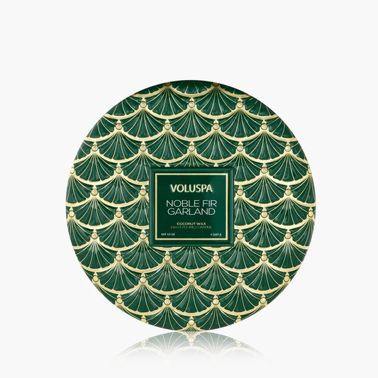 Noble Fir Garland 3 Wick