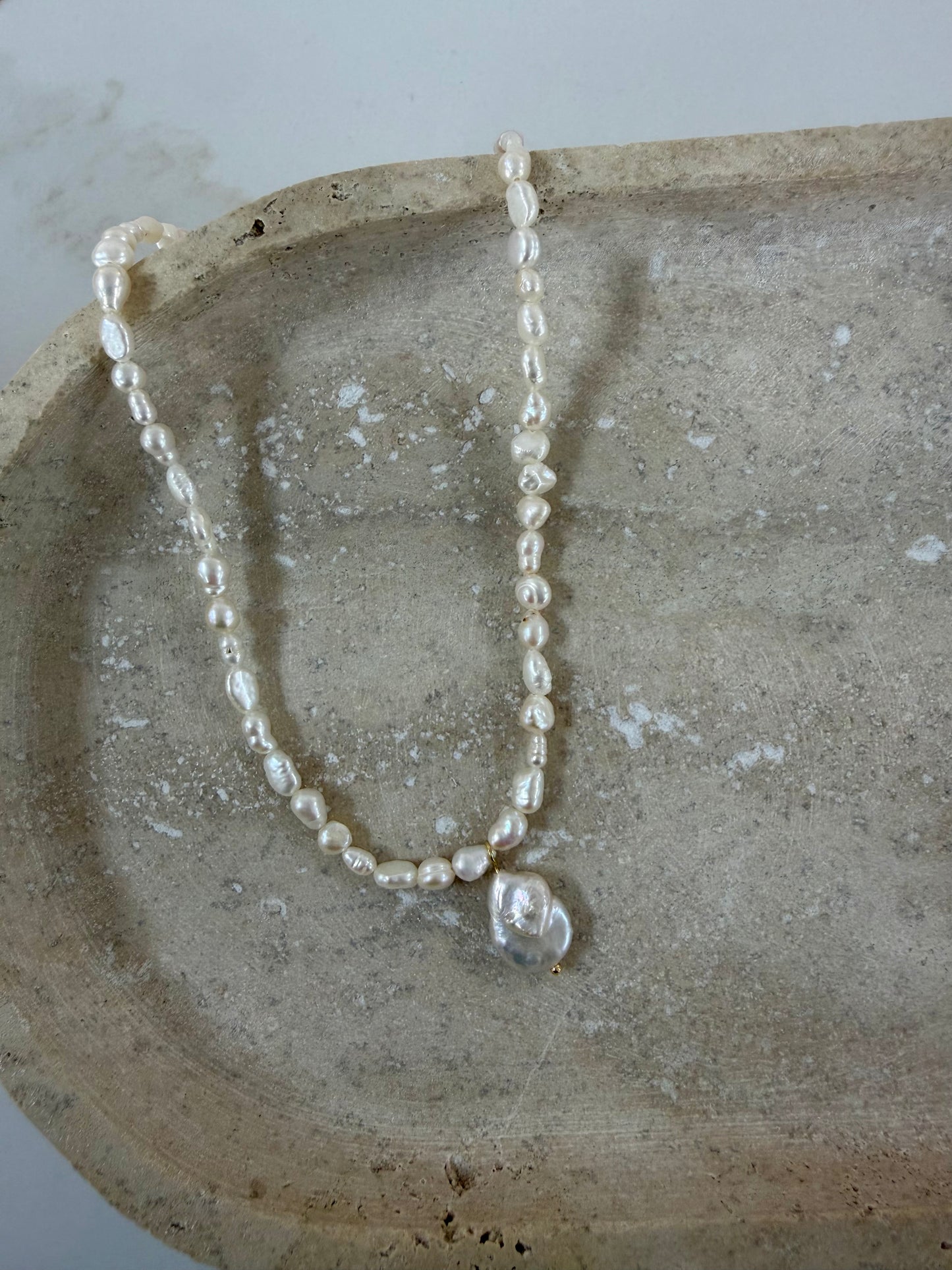 Pearl Drop Necklace