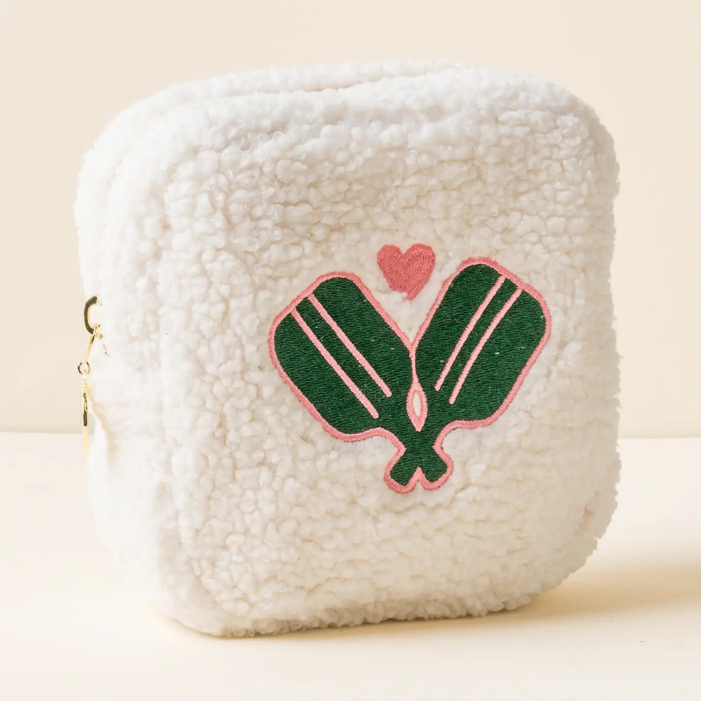 Square Teddy Pouch- Pickleball