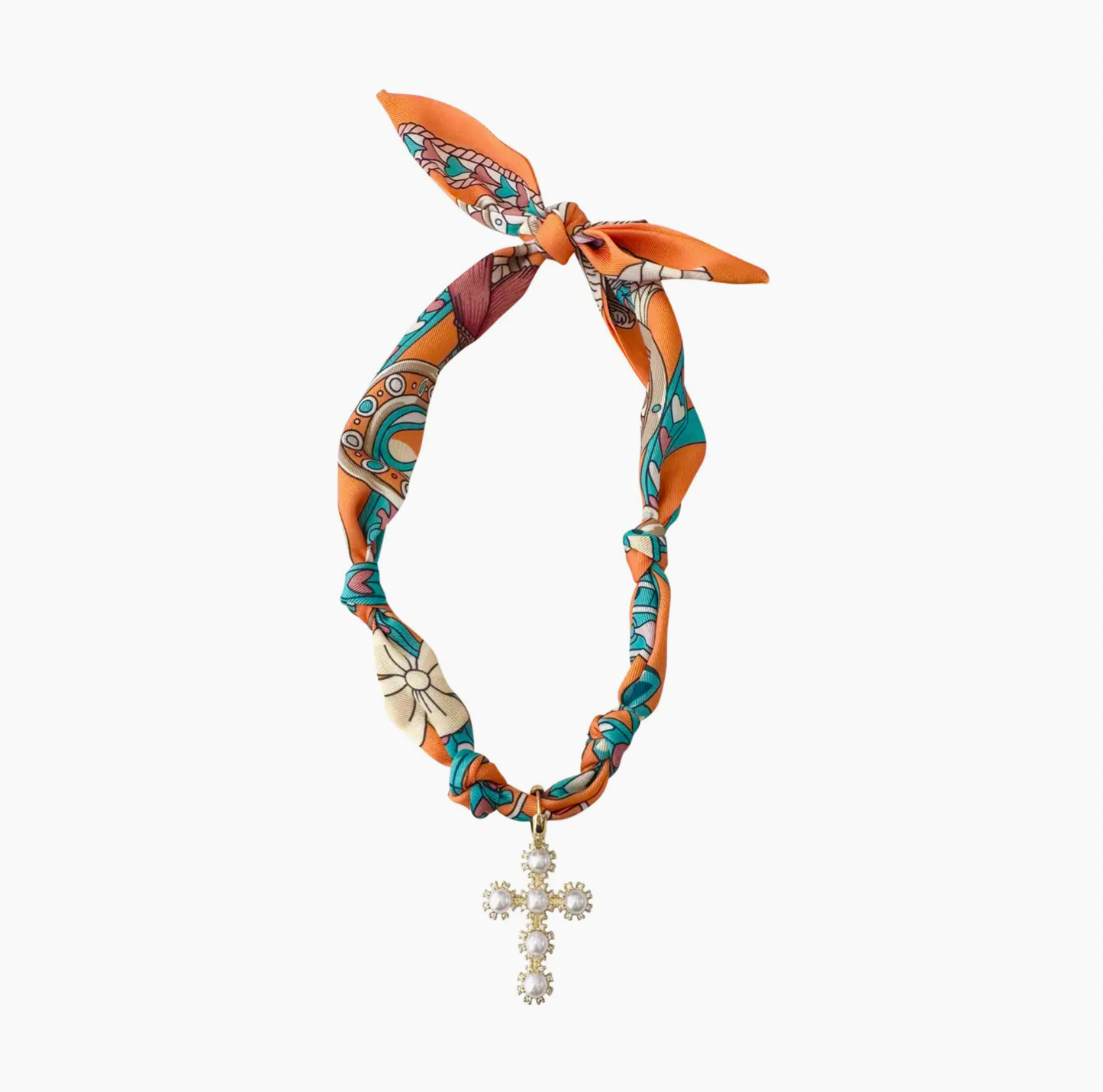 Palmas Scarf Necklace