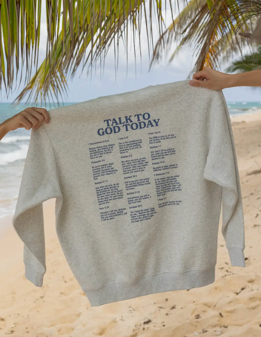 Talk To God Crewneck