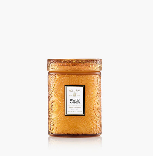 Baltic Amber- Small Jar Candle