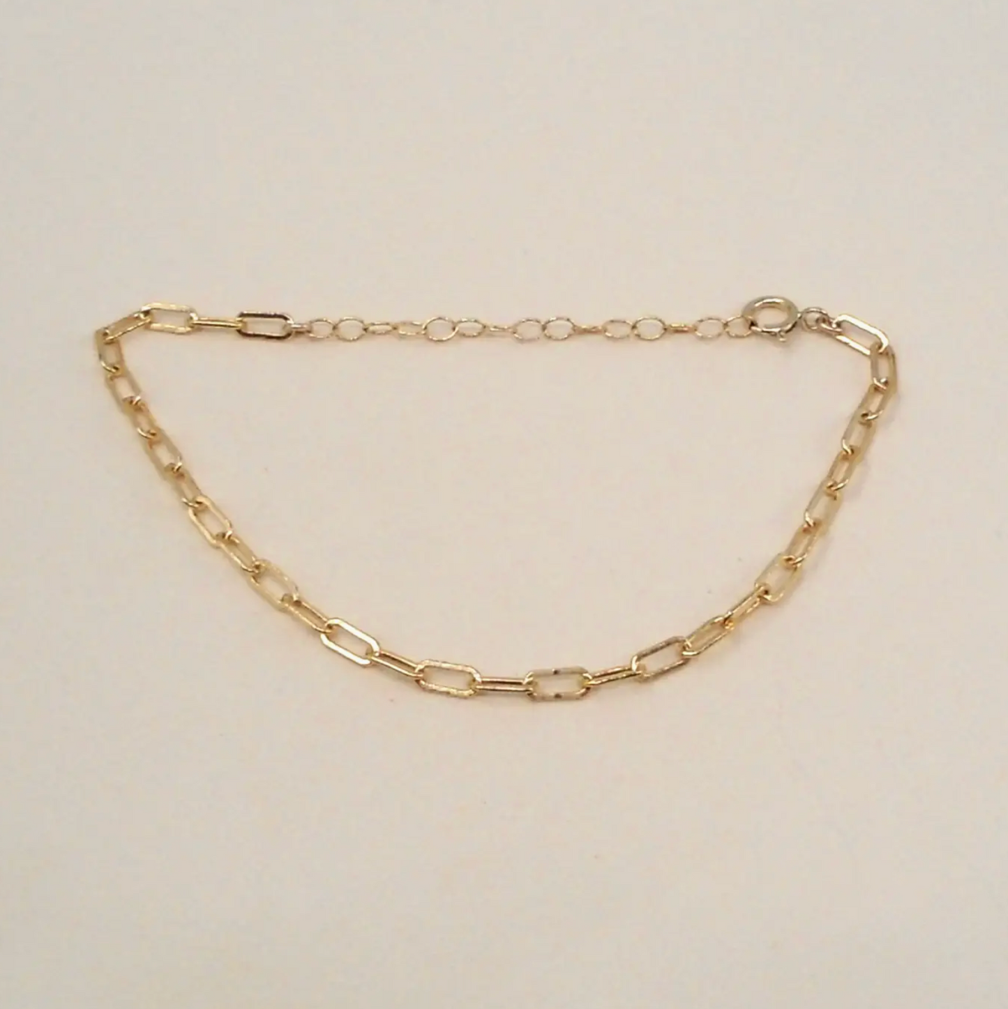 Solid Link Chain Bracelet
