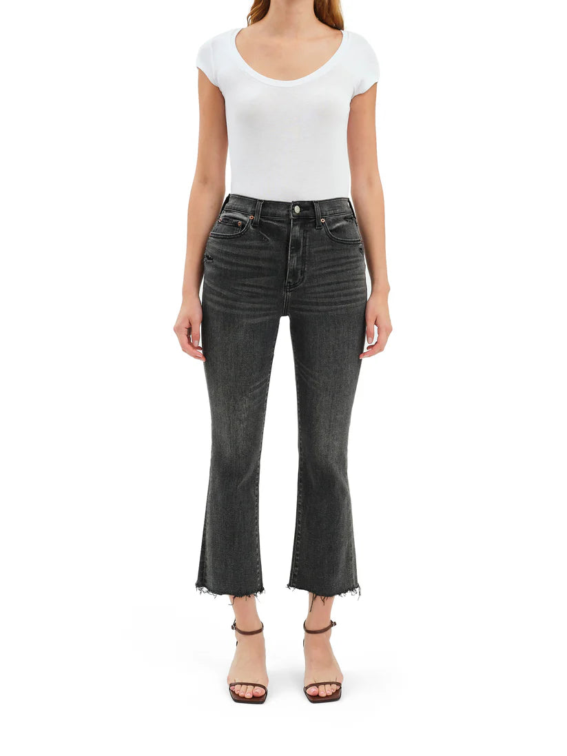 Shy Girl High Rise Crop Flare