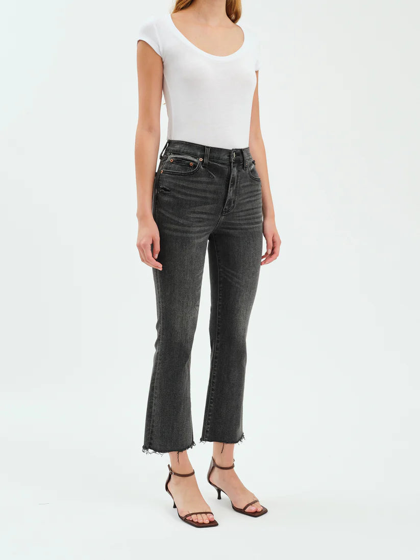 Shy Girl High Rise Crop Flare