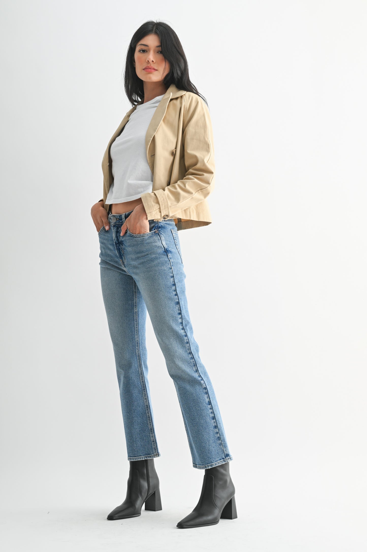 Slim Cropped Bootcut