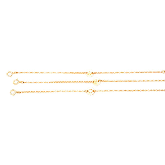 Stamped Initial Bracelet
