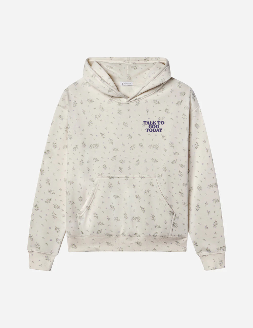 Talk to God Hoodie-Wildflower
