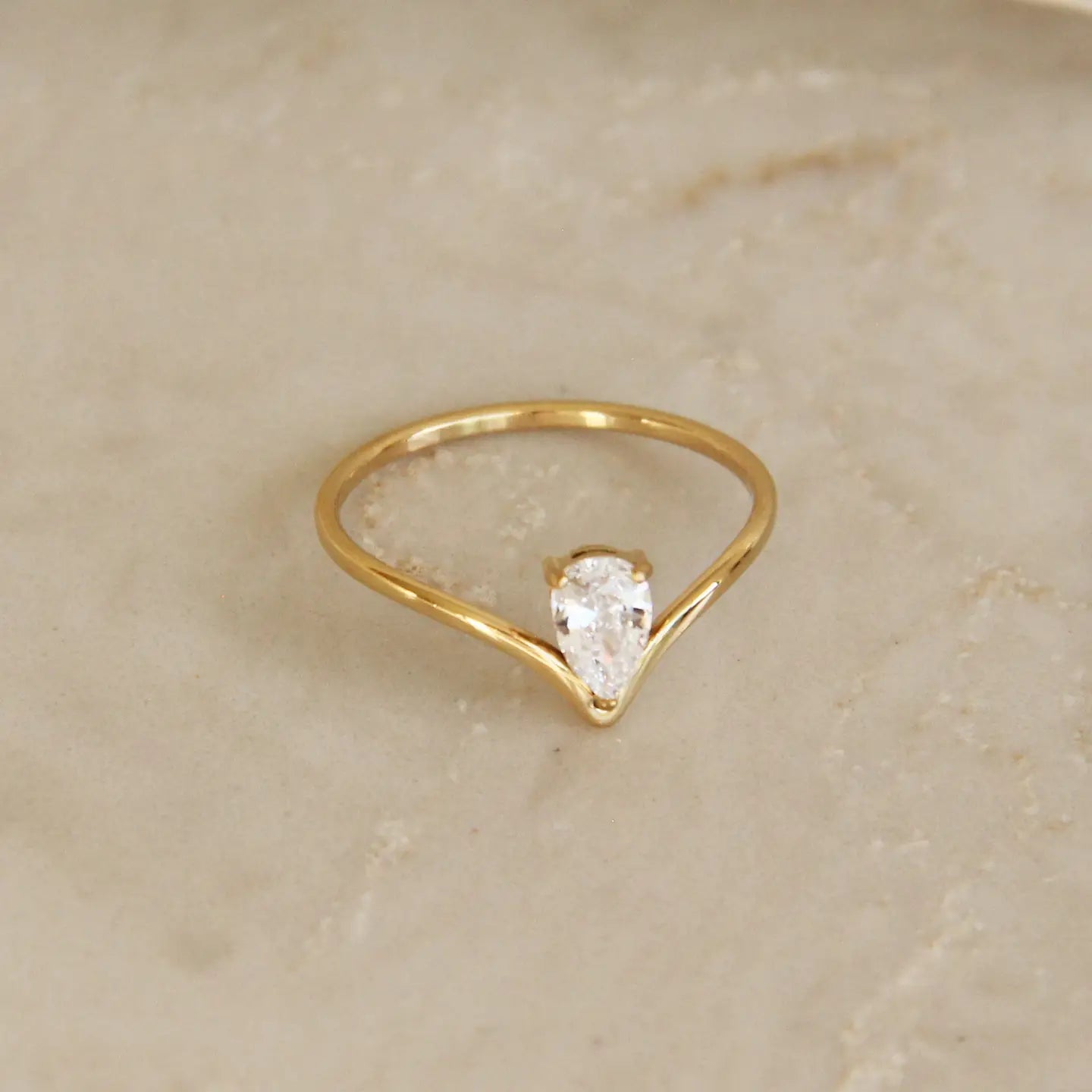 Teardrop Ring