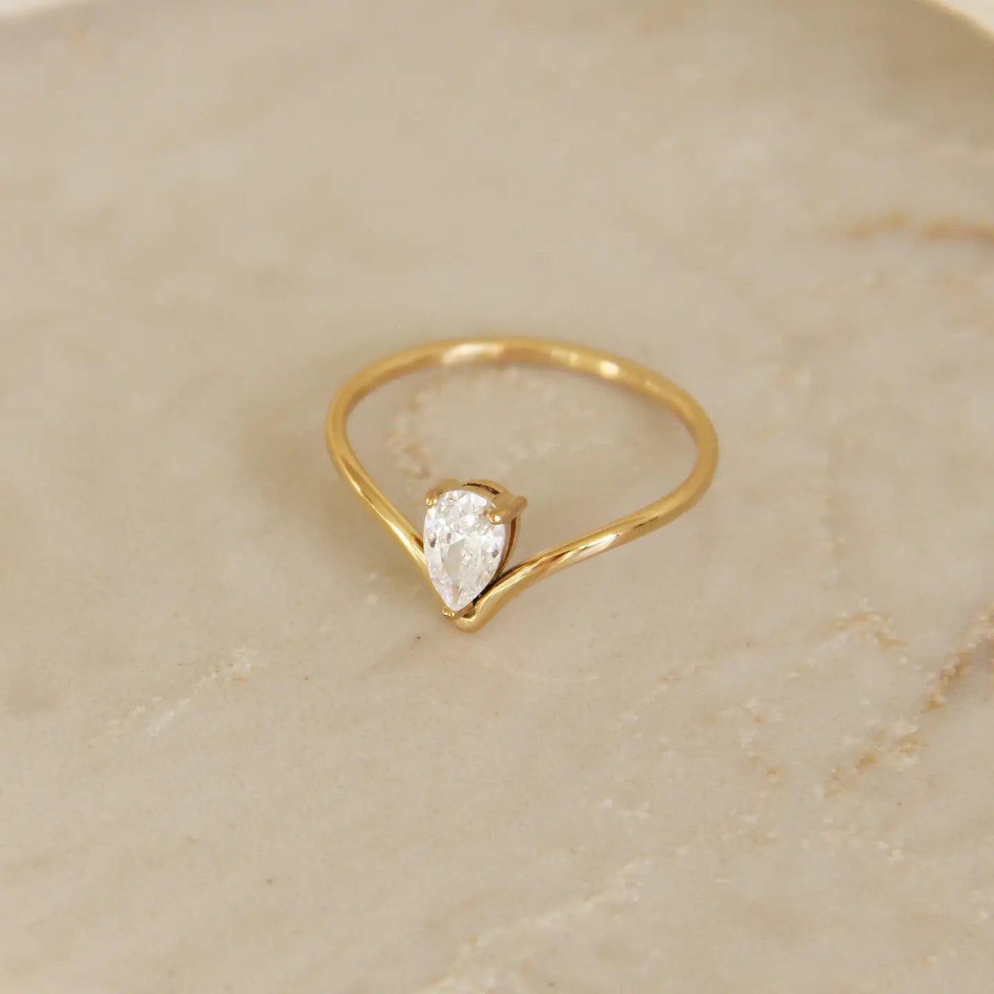 Teardrop Ring