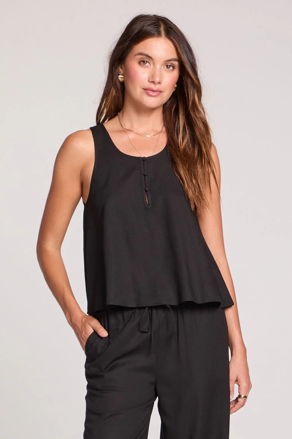Woven Tank