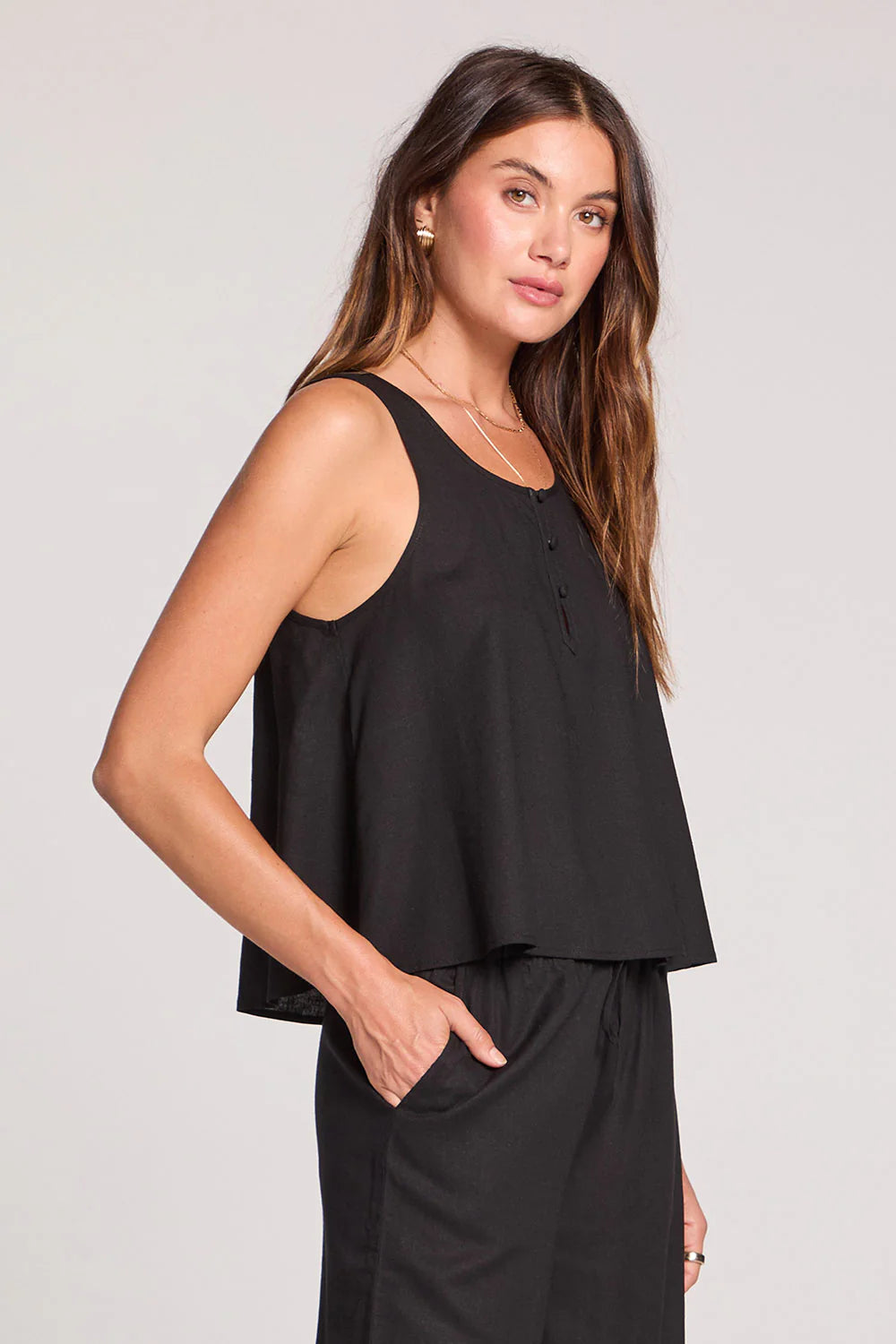 Woven Tank