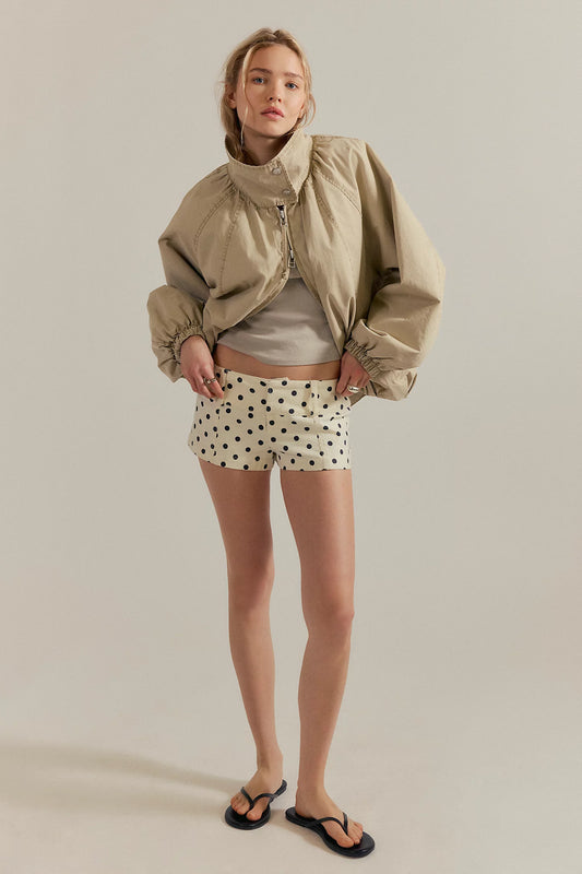Ana Printed Micro Shorts