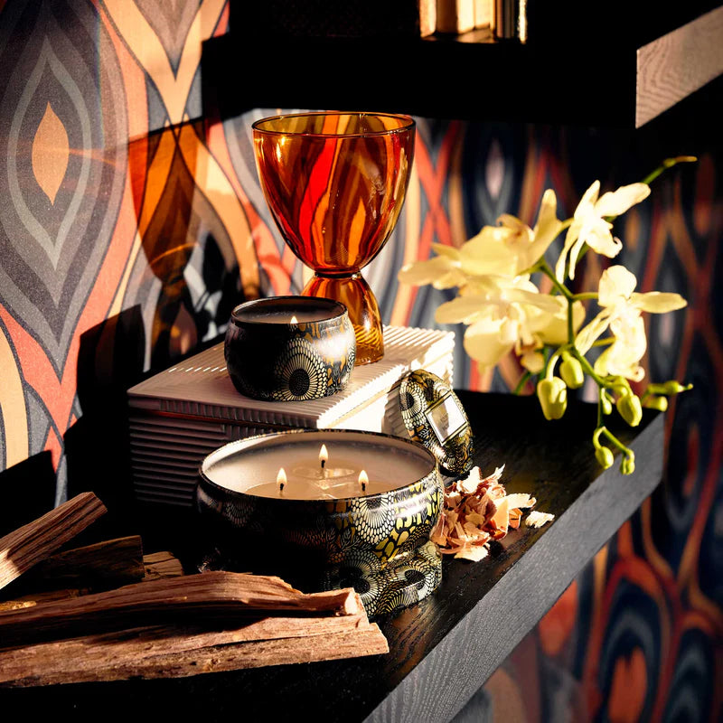 Baltic Amber- 3 Wick Tin Candle