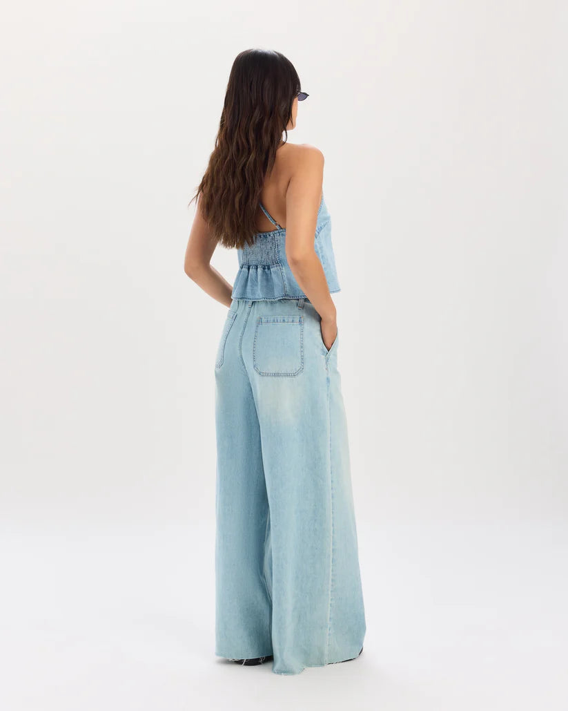 Cabana Drawstring Wide Leg