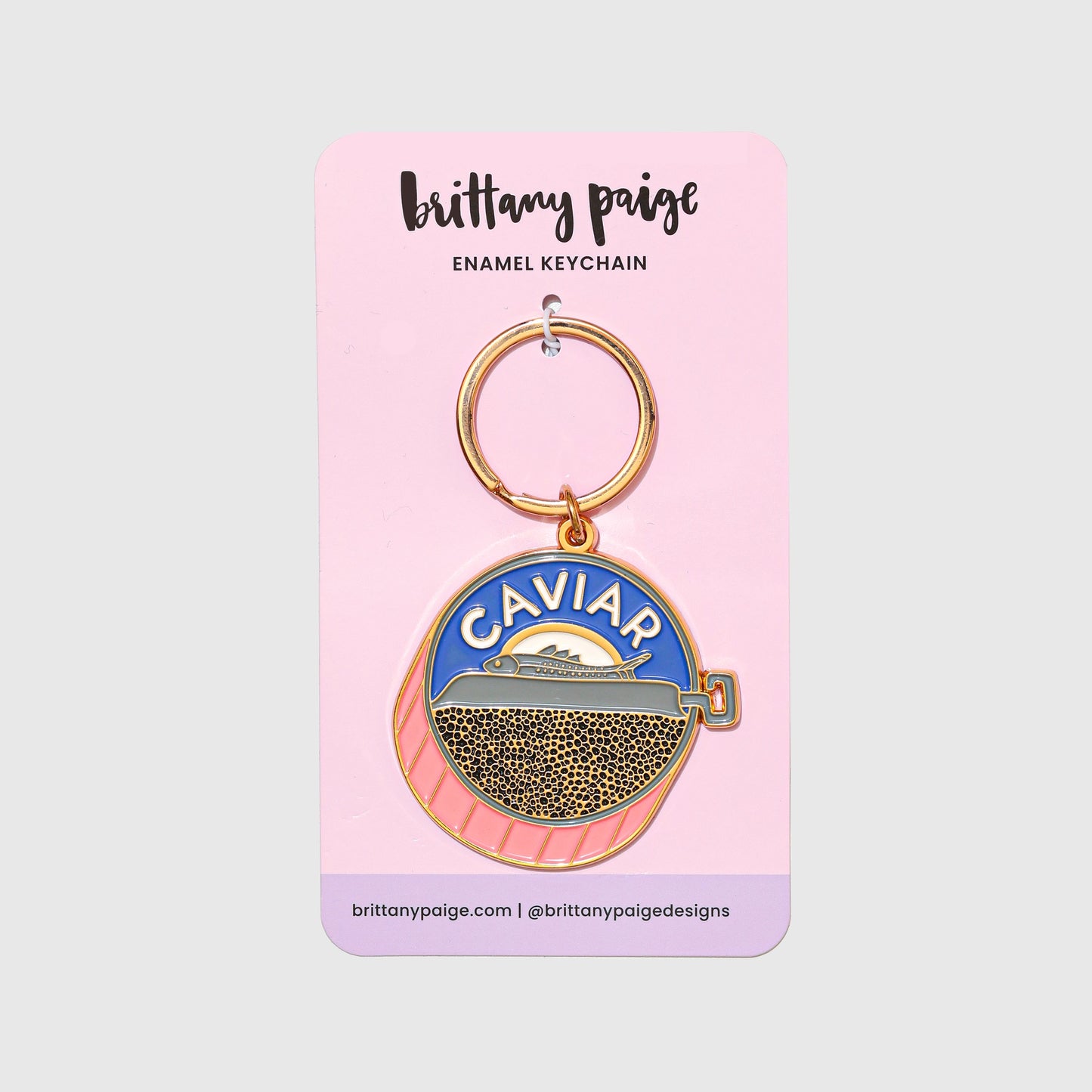 Enamel Keychain