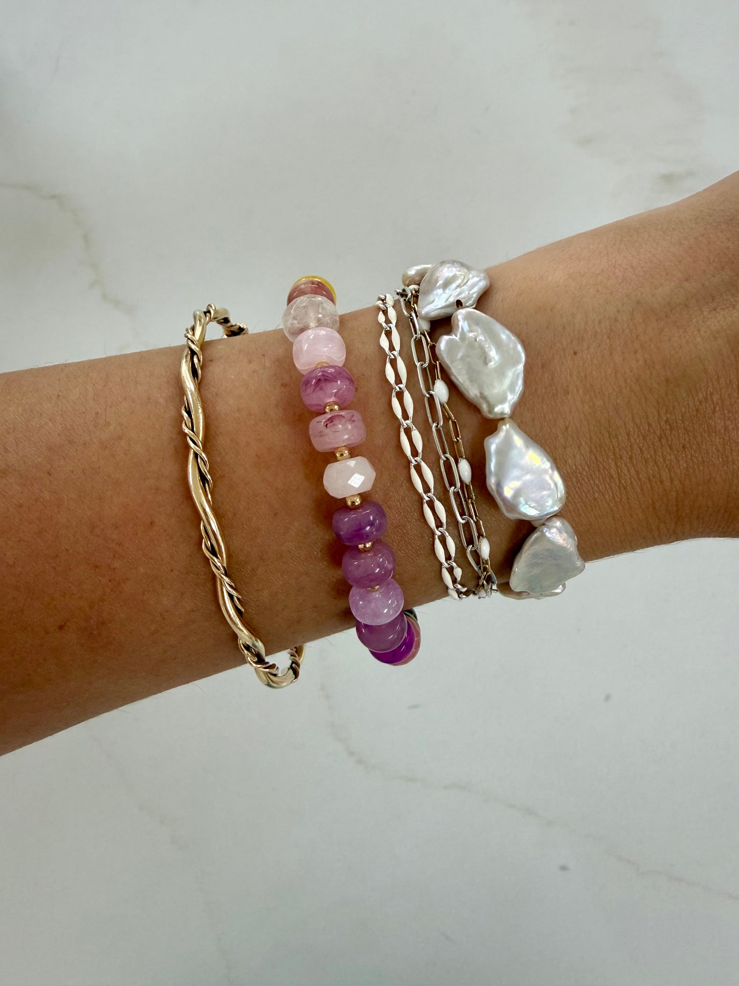 Cotton Candy Bracelet