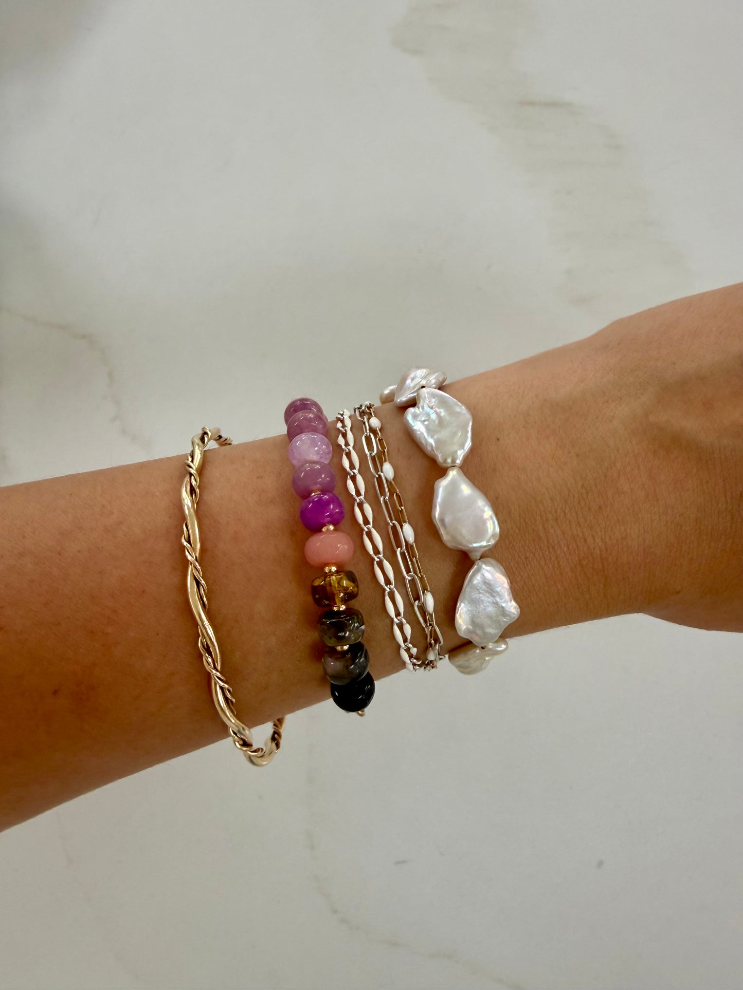 Cotton Candy Bracelet