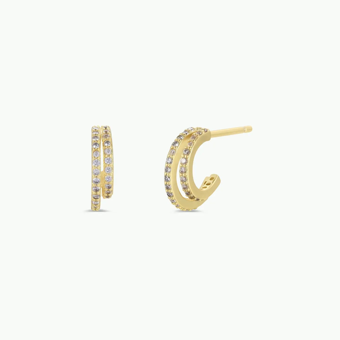 Double Champagne Hoops