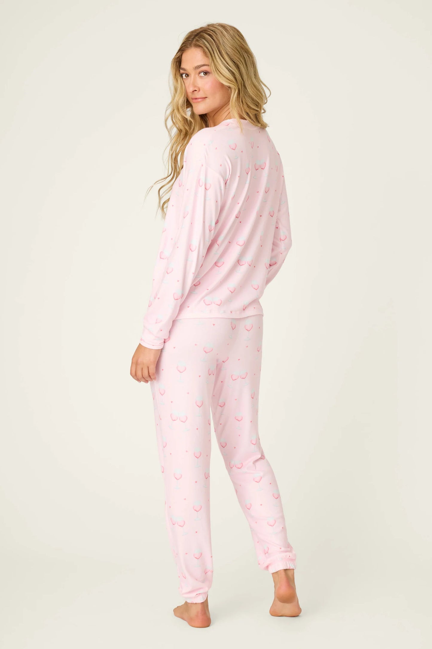Happy Hour Valentines Pj Set