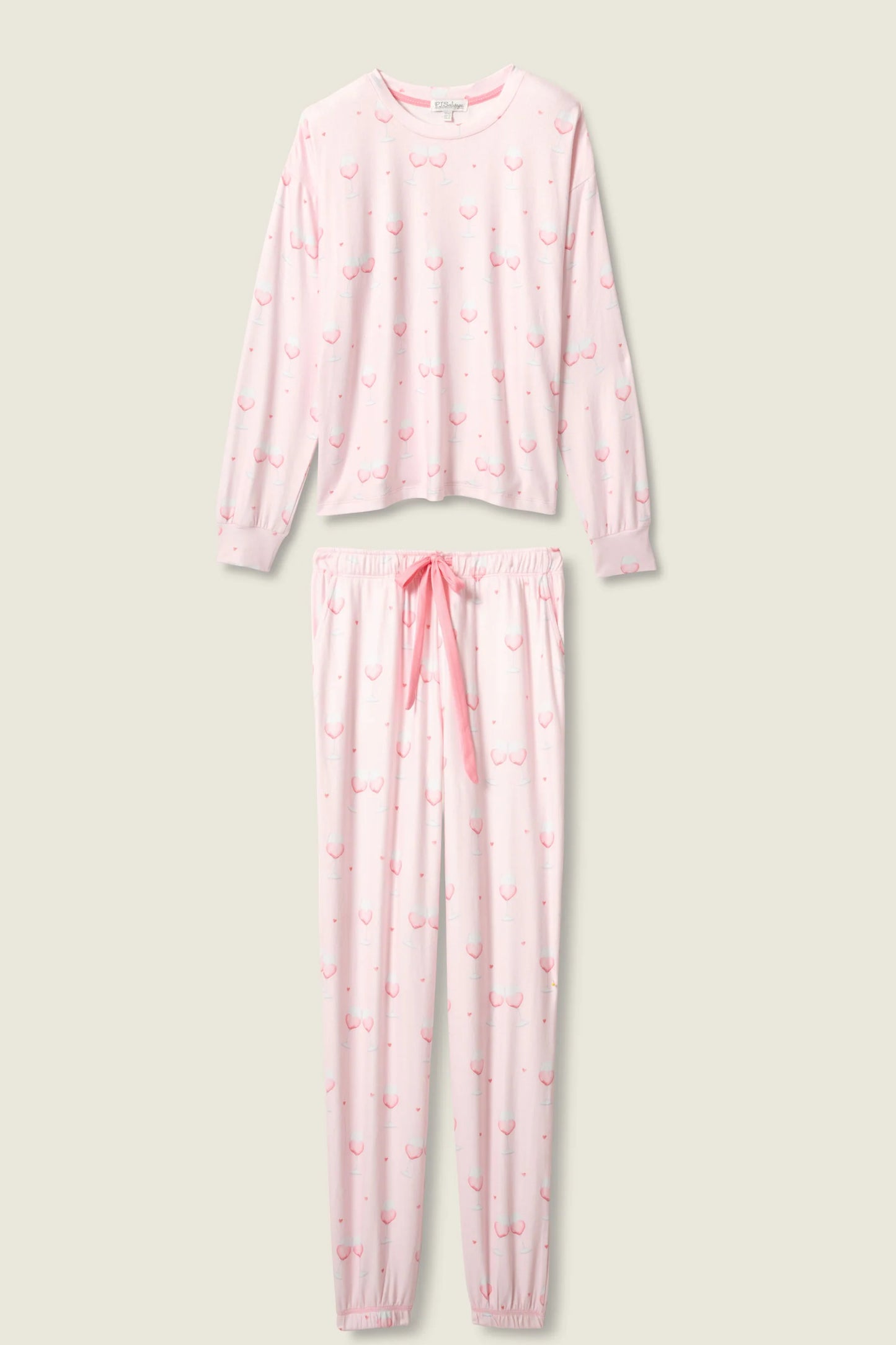 Happy Hour Valentines Pj Set