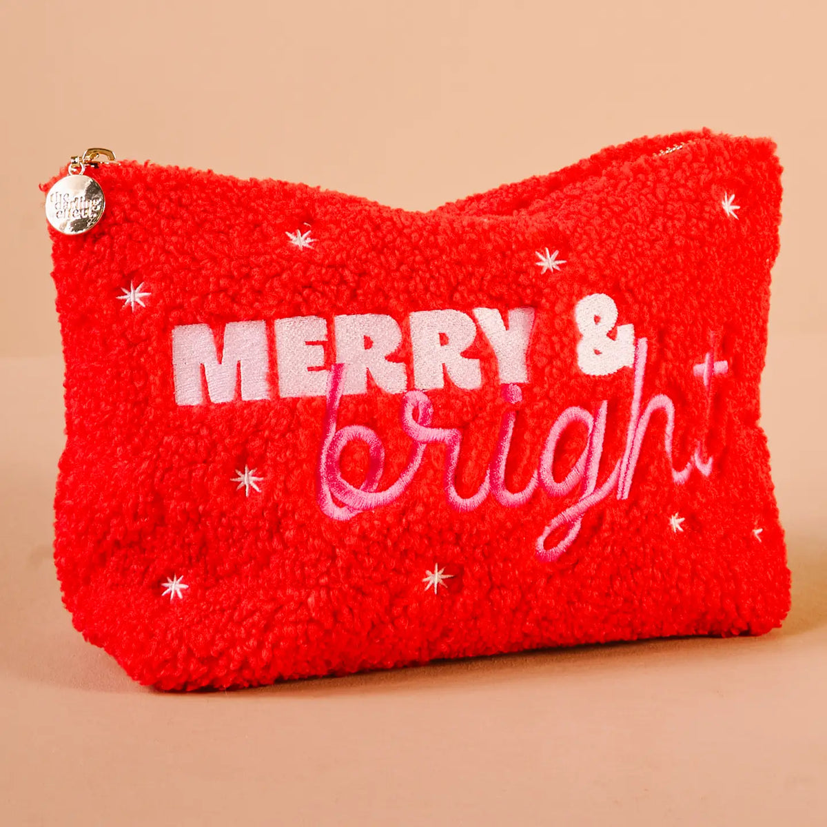 Merry & Bright Teddy Pouch