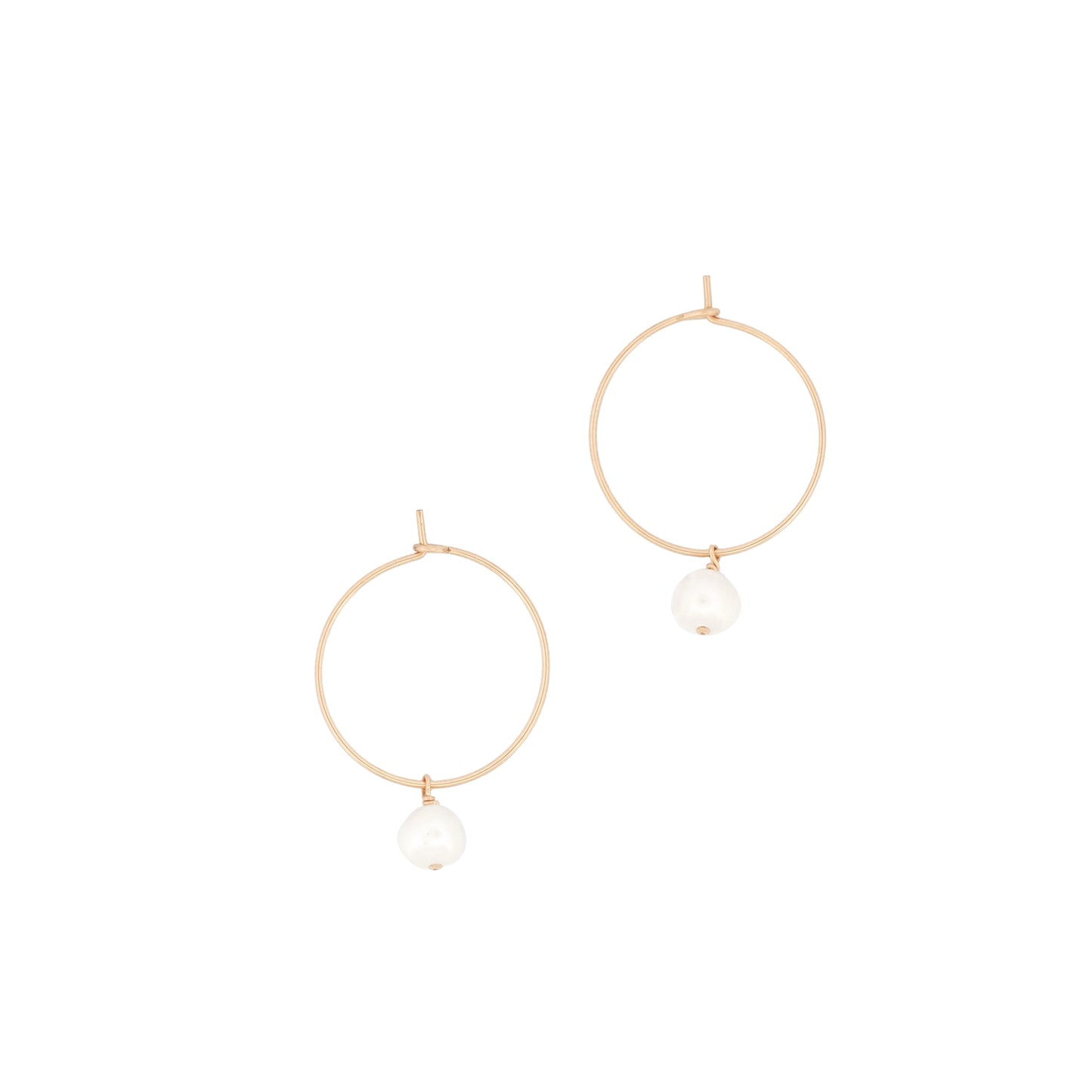 Pearl Hoops
