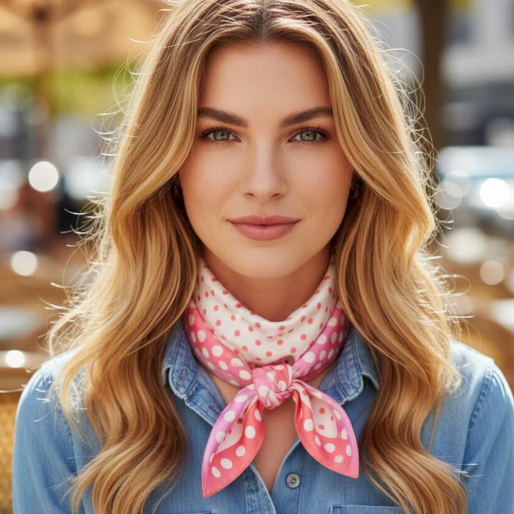 Faux Silk Scarves